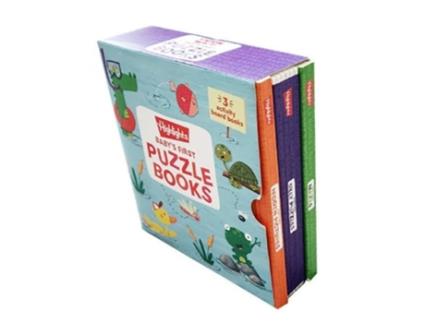 Livro Baby’s First Puzzle Books de Highlights (Inglês - Capa Dura)