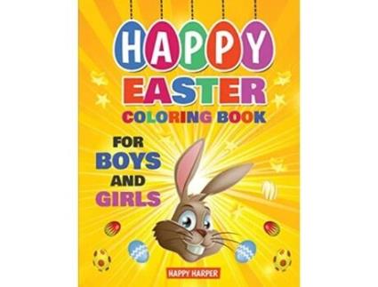 Livro Easter Coloring Book de Harper Hall (Inglês)