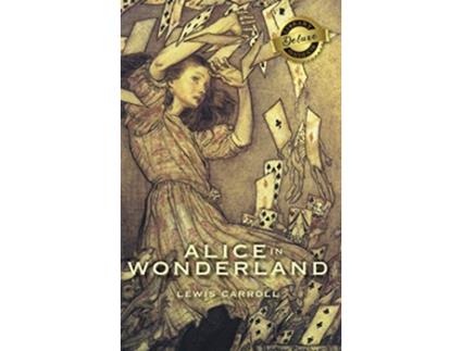Livro Alice in Wonderland Deluxe Library Edition Illustrated de Lewis Carroll (Inglês)