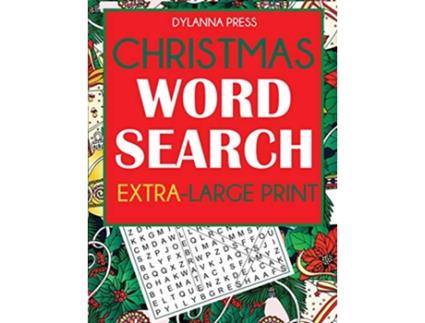 Livro Christmas Word Search ExtraLarge Print de Dylanna Press (Inglês)