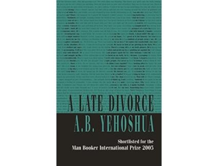 Livro A Late Divorce de AB Yehoshua (Inglês)