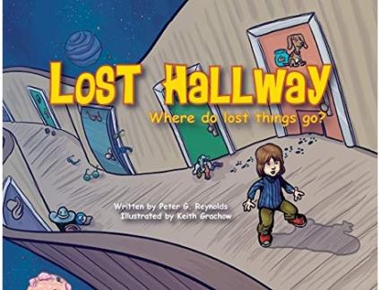 Livro Lost Hallway Where do lost things go de Peter G Reynolds (Inglês)