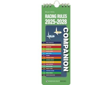 Livro Racing Rules Companion 2025-2028 de Bryan Willis (Inglês)