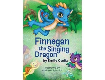 Livro Finnegan the Singing Dragon de Emily Cadiz (Inglês)