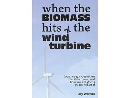Livro When the BioMass Hits the Wind Turbine How we got ourselves into this mess and how we are going to get out of it de Jay Warmke (Inglês)