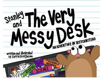 Livro Stanley and the Very Messy Desk de Carrie Baughcum (Inglês)