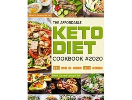 Livro The Affordable Keto Diet Cookbook de Rouya Haptour (Inglês - Capa Dura)