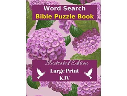 Livro Word Search Bible Puzzle Illustrated Edition Large Print de Wordsmith Publishing (Inglês)