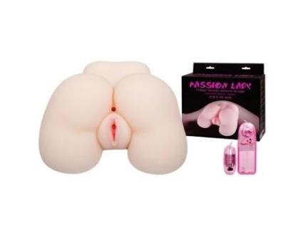Nádegas vibratórias - - Passion Lady - Réplica perfeita da vagina e do ânus - Cyberskin BAILE