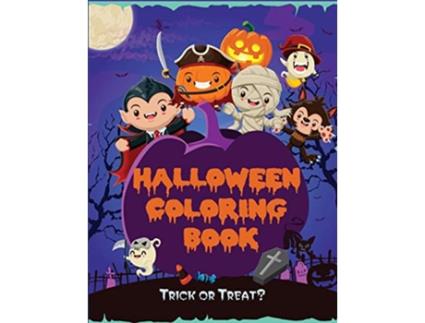 Livro Halloween Coloring Book Kids Coloring Books de Blue Wave Press (Inglês)
