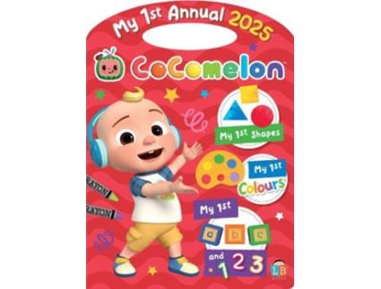 Livro Cocomelon Official My 1st Board Book Annual 2025 de Little Brother Books (Inglês)