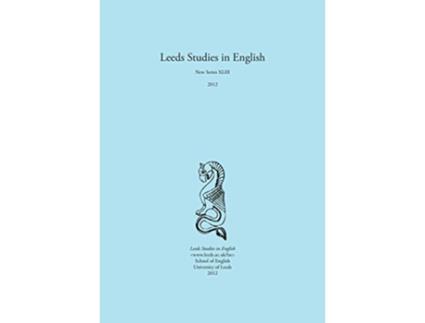 Livro Leeds Studies in English 2012 de Hall e Alaric (Inglês)