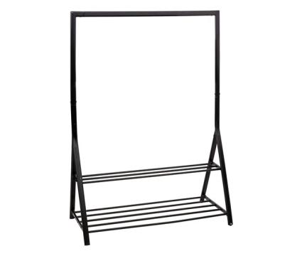 Artemis burro cabide barra e duas prateleiras