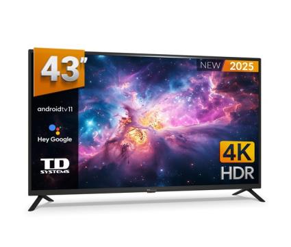 Televisor smart tv 43 polegadas - td systems prime43c20gle