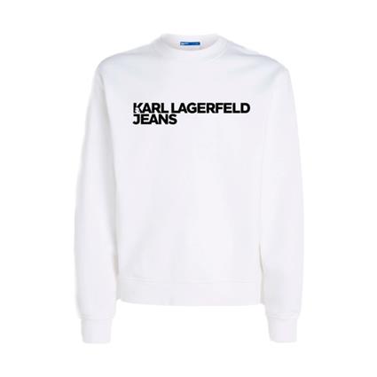 Karl Lagerfeld Jeans SUDADERA CON EL LOGOTIPO DE KLJ , Blanco, Talla - Ref.