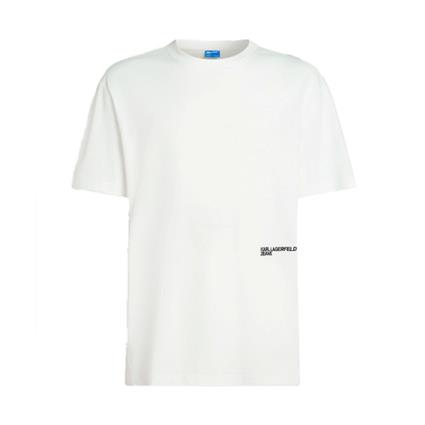 Karl Lagerfeld Jeans CAMISETA CON ESTAMPADO GRÁFICO DE KARL , Blanco, Talla - Ref.