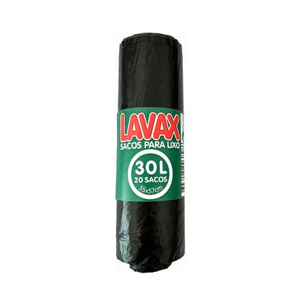 Sacos do Lixo 30L 20un