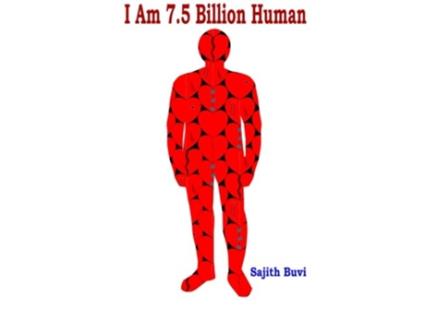 Livro I Am 75 Billion Human de Sajith Buvi (Inglês)