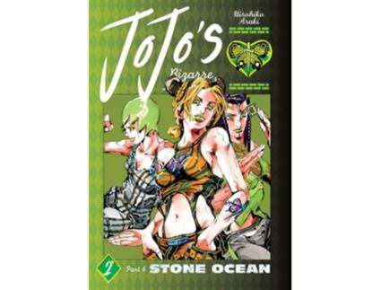 Livro JoJos Bizarre Adventure Part 6--Stone Ocean, Vol. 2 de Hirohiko Araki (Inglês - Capa Dura)