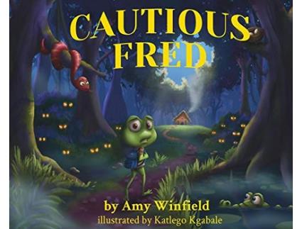 Livro Cautious Fred de Amy Winfield (Inglês)