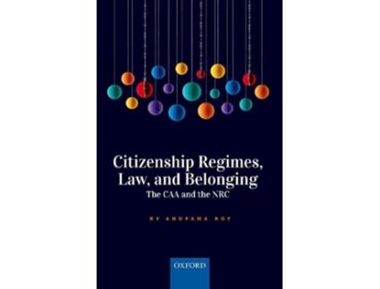 Livro Citizenship Regimes Law and Belonging de Anupama Roy (Inglês - Capa Dura)