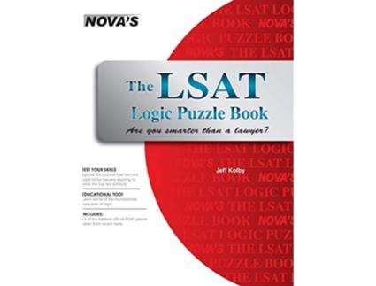 Livro The LSAT Logic Puzzle Book Are You Smarter Than a Lawyer de Jeff Kolby (Inglês)