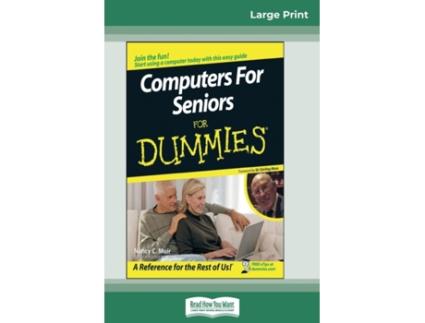 Livro Computers for Seniors for Dummies (16pt Large Print Edition) Nancy Muir (Inglês)