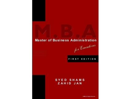 Livro EP Series MBA for Executives de Syed Shams Shams e Zahid Jan (Inglês)