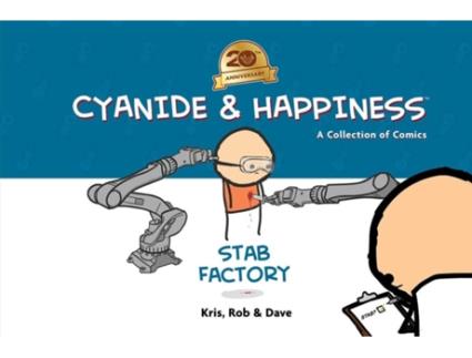 Livro Cyanide amp Happiness Stab Factory de Kris Wilson, Rob Denbleyker et al. (Inglês)