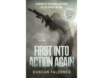 Livro First Into Action Again de Duncan Falconer (Inglês)