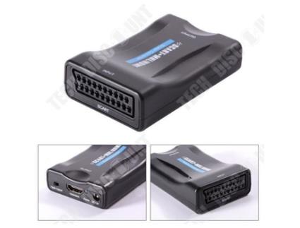 Conversor HDMI para SCART - Soquete TD - HD 1080p - Plug and Play - Ampla compatibilidade PRISE TD