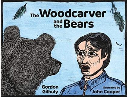 Livro The Woodcarver and the Bears de Gordon Gilhuly (Inglês)