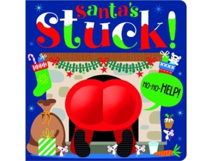 Livro SANTAS STUCK de Rosie Greening (Inglês - Capa Dura)