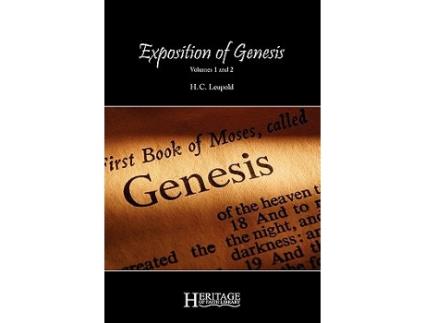Livro Exposition of Genesis Volumes 1 and 2 de H C Leupold (Inglês)