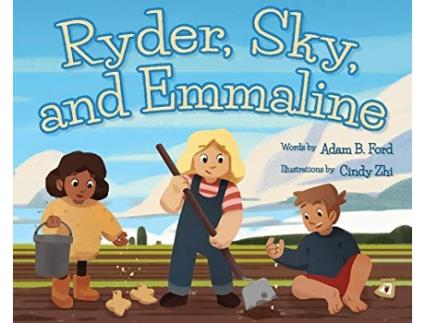 Livro Ryder Sky and Emmaline de Adam B Ford (Inglês)