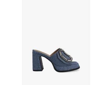 Sandálias de Mulher NOA HARMON Tacon Gloria Pele Azul (40)