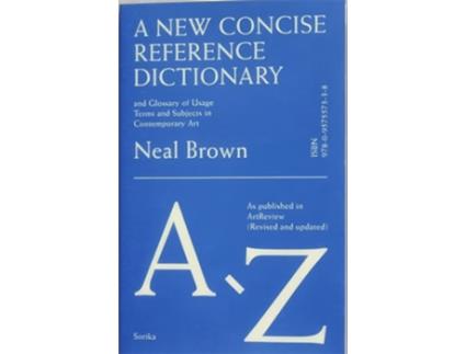 Livro A New Concise Reference Dictionary of Art de Neal Brown (Inglês)