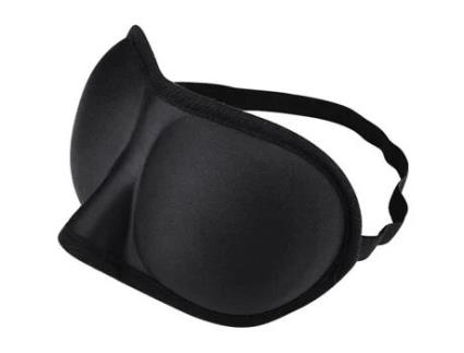 Máscara para dormir macia e respirável ® 3D - tampa para os olhos vendada - anti-luz e anti-fadiga para dormir, viajar de avião, descansar... INSTEN