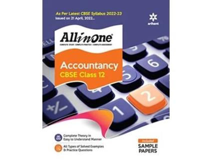 Livro Cbse All in One Accountancy Class 12 202223 Edition de Parul Jain (Hindi)