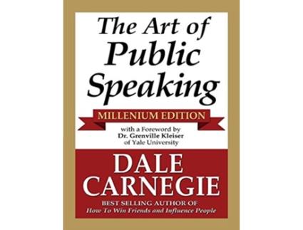 Livro The Art of Public Speaking Millenium Edition de Dale Carnegie (Inglês)