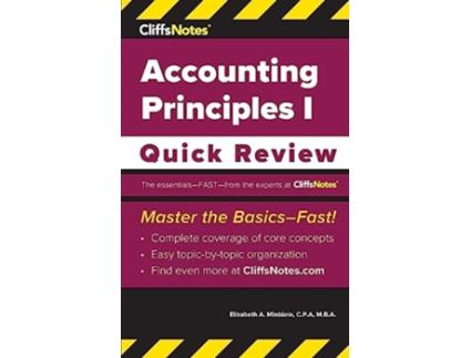 Livro CliffsNotes Accounting Principles I Quick Review de Elizabeth A Minbiole (Inglês)