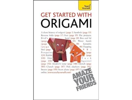 Livro Get Started with Origami Teach Yourself de Robert Harbin (Inglês)