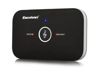 Excelvan RT-B6 2 em 1 Transmissor e Receptor Bluetooth Adaptador de Áudio Sem Fio com Áudio Hifi de Áudio de 3,5mm para Smartphone-TV-PC EXCELVAN
