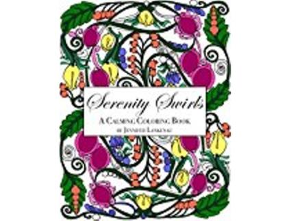 Livro Serenity Swirls de Jennifer Lankenau (Inglês)