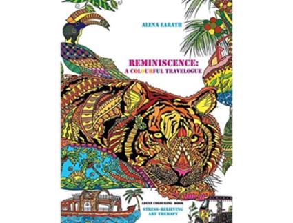Livro Reminiscence a Colorful Travelogue de Alena Earath (Inglês)