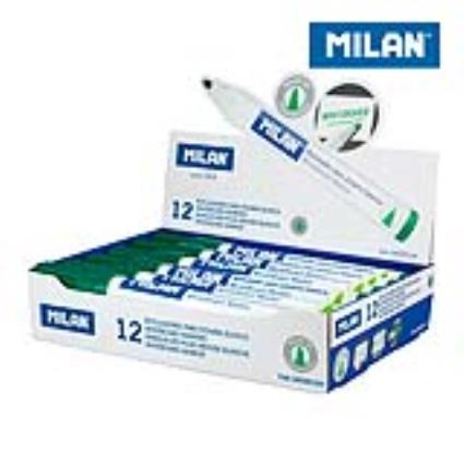 CAIXA 12 MARCADORES PARA CUADRO BRANCO PONTA REDONDA VERDE 