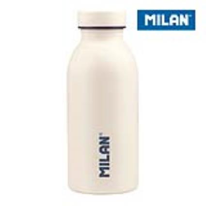 GARRAFA ISOTERMICA DE AÇO INOXIDAVEL  354ML BRANCA