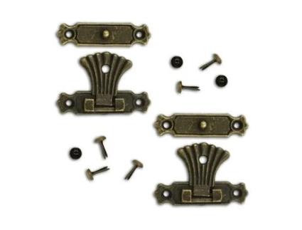 Gift Caixa Lock Clip de trava de liga de 2 peças adequado para caixas de joias TOGA