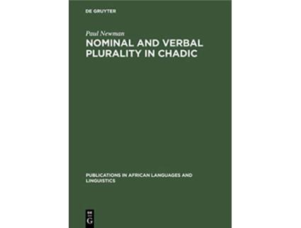 Livro Nominal and Verbal Plurality in Chadic Publications in African Languages and Linguistics de Paul Newman (Inglês - Capa Dura)
