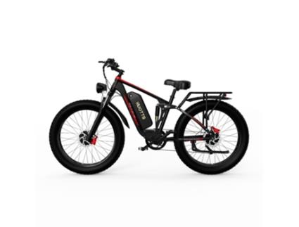 DUOTTS e-bike S26 pro preto 750W2 motor 48V20AH velocidade máxima 50km/h